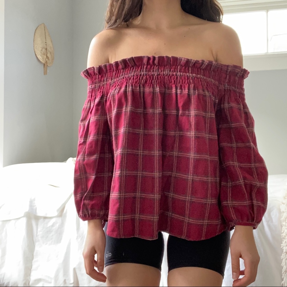 Off the shoulder top